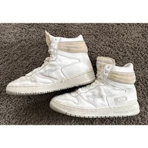 Vintage KangaROOS White High Top Basketball Shoes Mens Size 9 US 1980s